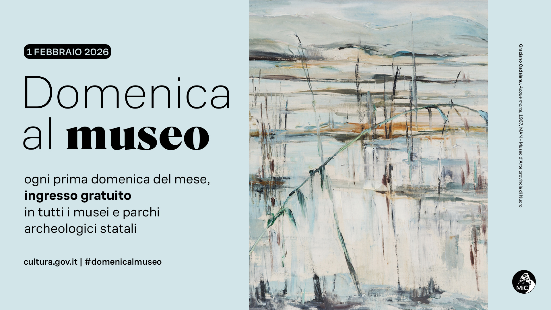 Domenica al museo 1 febbraio 2026